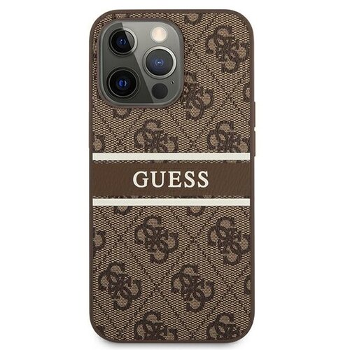  Maska Guess 4G Stripe za iPhone 13 Pro (6.1) braon Cene