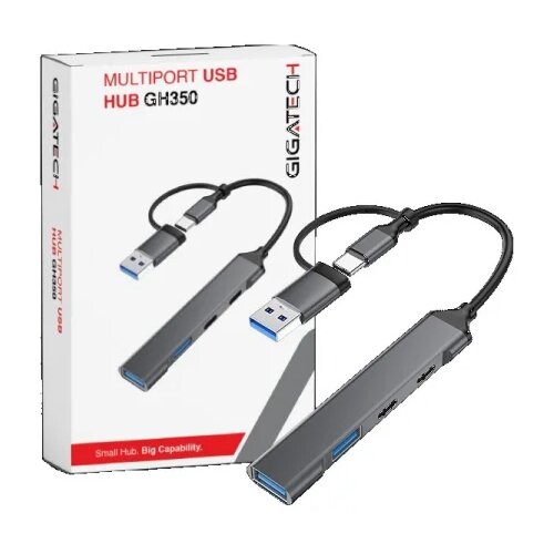  USB hub Gigatech GH350, multiport Cijene