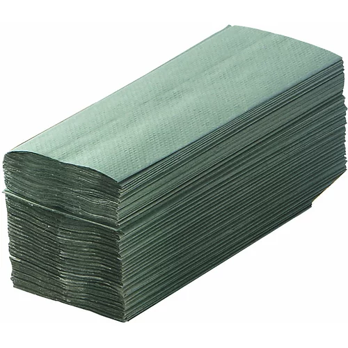 CWS Zložene brisače s C-pregibom, tissue, svetlo zelena, DE 3550 brisač