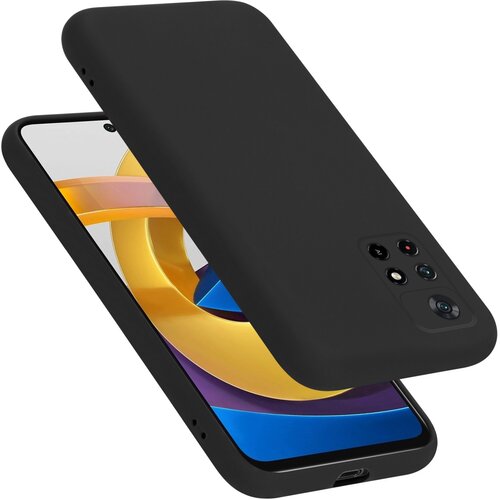  ohišje, združljiv s xiaomi v tekoči črni barvi - zaščitni pokrov iz fleksibilnega silikona tpu, (20590484) Cene