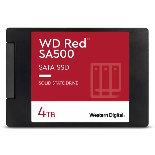 Wd disk 4TB SSD red SA500 6,35(2,5) SATA3 S400T2R0A