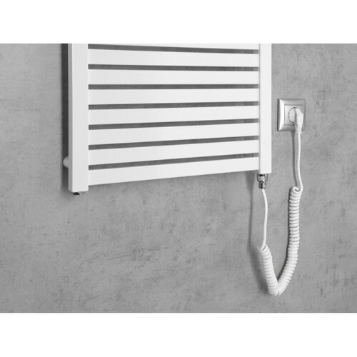 Aqualine električni kupatilski radijator tondi-e 500W 133x45 cm beli Slike