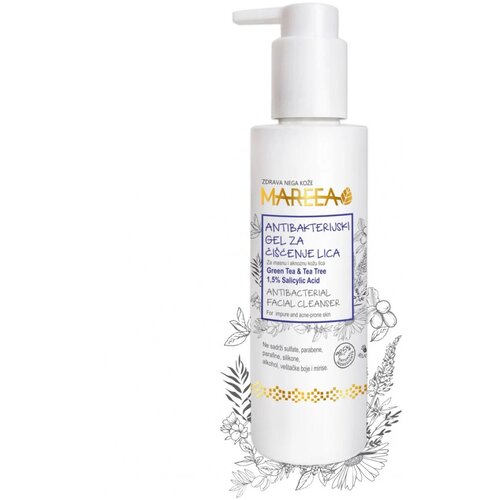 Mareea Antibakterijski gel za či&scaron;ćenje lica za masnu kožu, 120 ml Cene