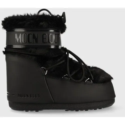 Moon Boot Čizme za snijeg Icon Low Faux Fur boja: crna