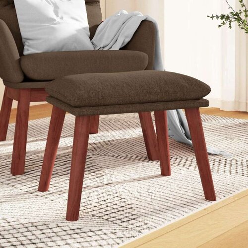  Tabure smeđi 45 x 29 5 x 35 cm od tkanine Slike