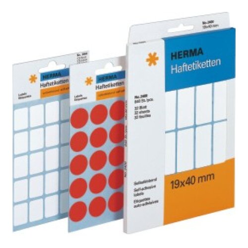 Herma kancelarijske etikete krug 19 mm 1/1280 zelena ( 02H2255 ) Slike