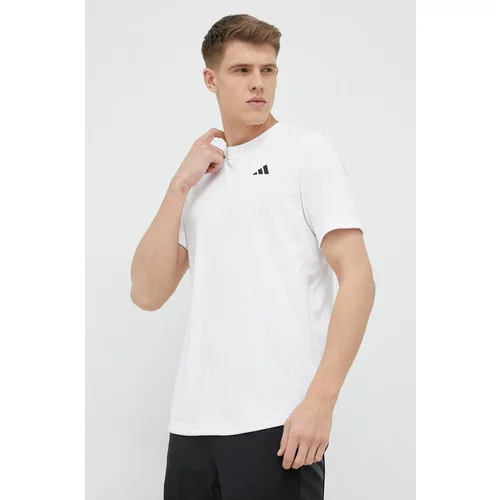 Adidas Kratka majica za vadbo Club bela barva