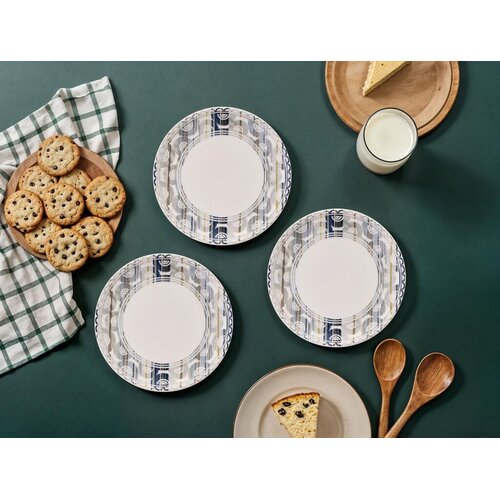 Hermia Set dezertnih tanjira, 6 komada, Sivi Cene