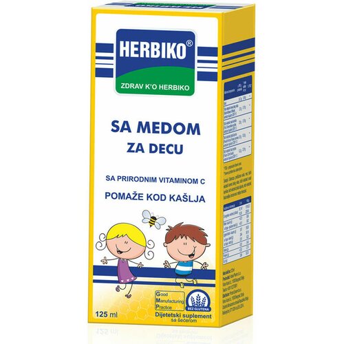Abela pharm herbiko sa medom za decu, 125 ml Slike