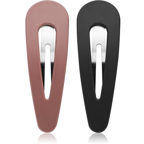 Notino Hair Collection Hair clips sponke za lase Black and mauve 2 kos Cene