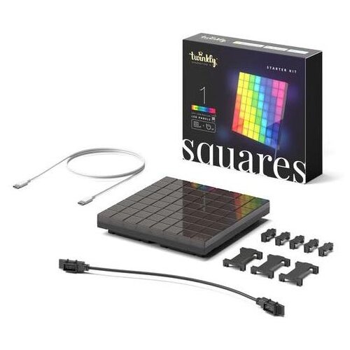 TWINKLY TWQ064STW-01-BUSB - led rgb panel squares, 64 led diode, 16x16 cm, wi-fi Cene