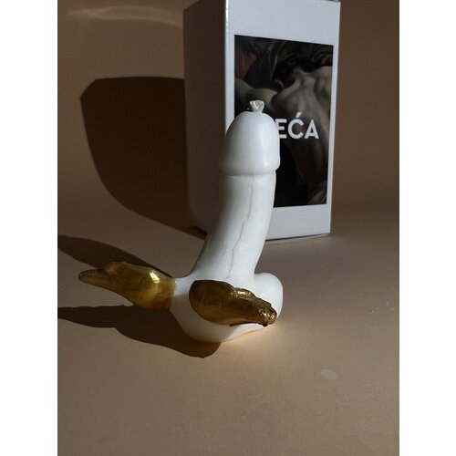 Lumore dekorativna sveća Penis with Wings Slike