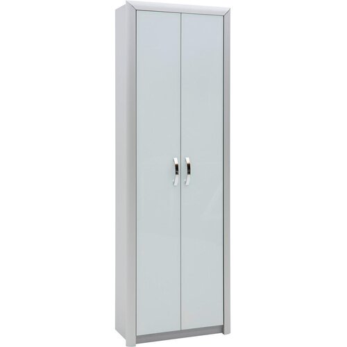 Dieter Knoll GARDEROBNA OMARA bela, barve aluminija Cene