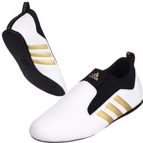 PrideShop Pro Taekwondo copati Adidas - Contestant - 42-2/3 , Bela/zlata/črna Cene