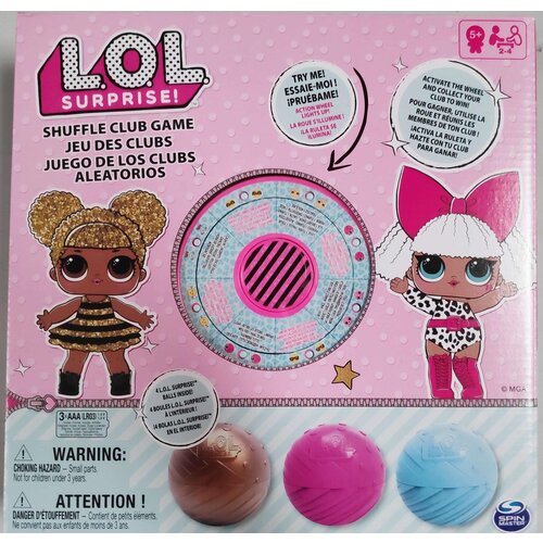Lol Spin Master L.O.L. Presenečenje - igra Shuffle Club (6053187), (21382114) Cene