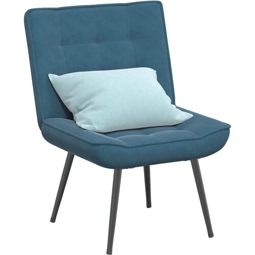 vidaXL Sprostitveni stol Blue 64x74x84 cm Velvet Cene