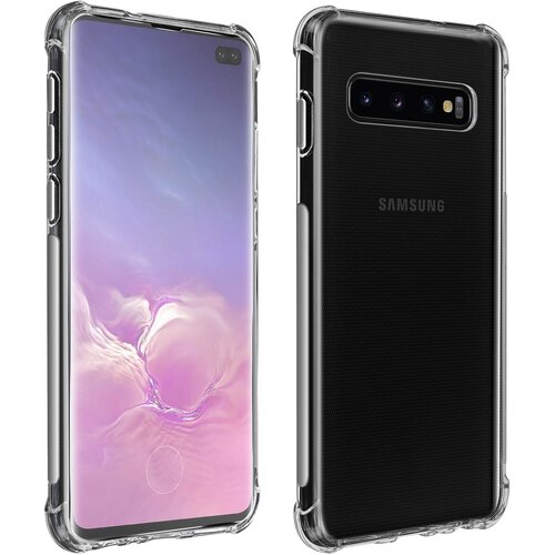 AVIZAR Samsung Galaxy S10 Plus 360° Premium Protection Pack: Mehko ohišje iz kaljenega stekla, odporno na udarce - prozorno, (20626516) Cene