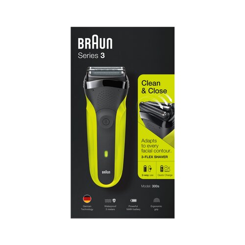 Braun moški brivnik series 3-300 zelen 4210201276326 Cene