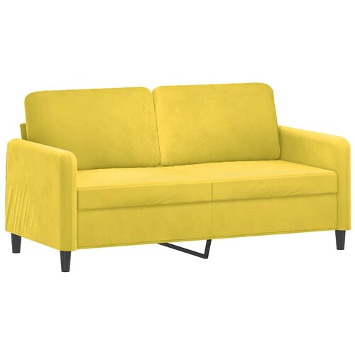 vidaXL Dvosjed žuti 140 cm baršunasti Cijene