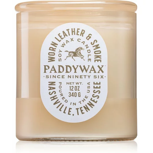 Paddywax Vista Worn Leather & Smoke mirisna svijeća 340 g