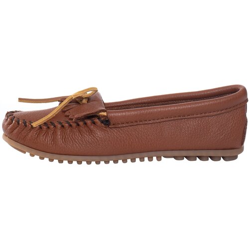 Minnetonka Mokasini &amp;#039;Deerskin Kilty&amp;#039; karamel / svetlo rjava Slike