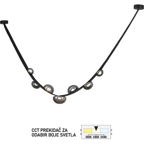  led viseća lampa FK2015-17V bk Cene