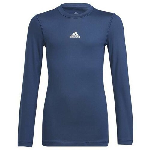 Dječja Majica Kratkih Rukava za Nogomet Adidas Techfit Plava Slike
