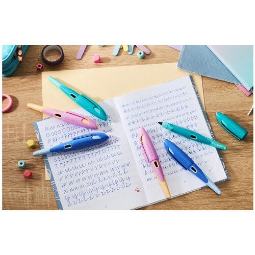 Stabilo nalivno pero EASYbirdy L pastel Edition, zelena/mint, (21655357) Slike