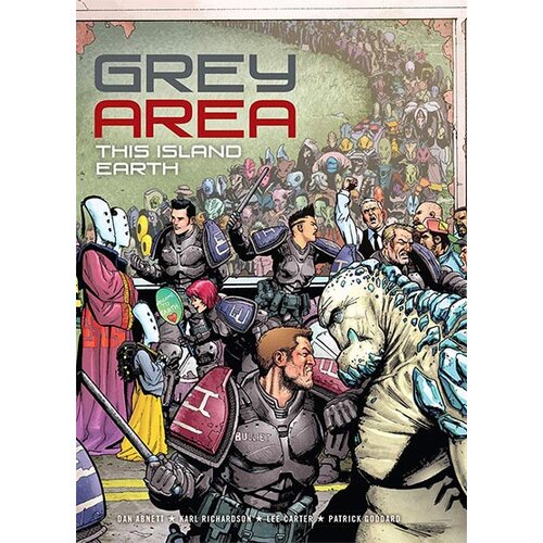 Simon & Schuster Dan Abnett - Grey Area: This Island Earth Cene