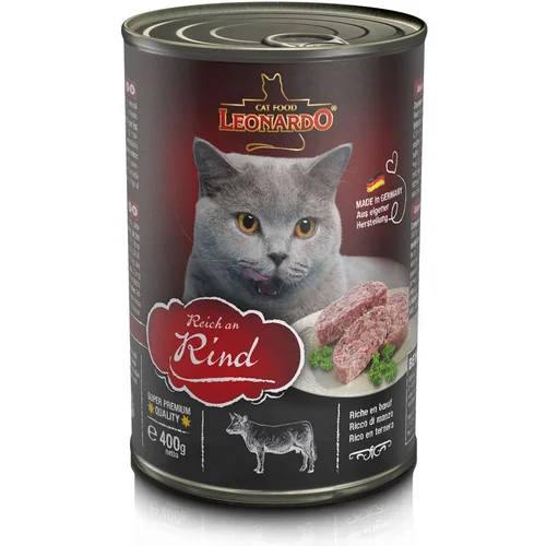 Leonardo Ekonomično pakiranje All Meat 24 x 400 g - Govedina