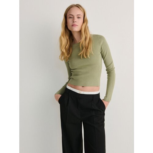 Reserved Ladies` sweater - kaki Slike