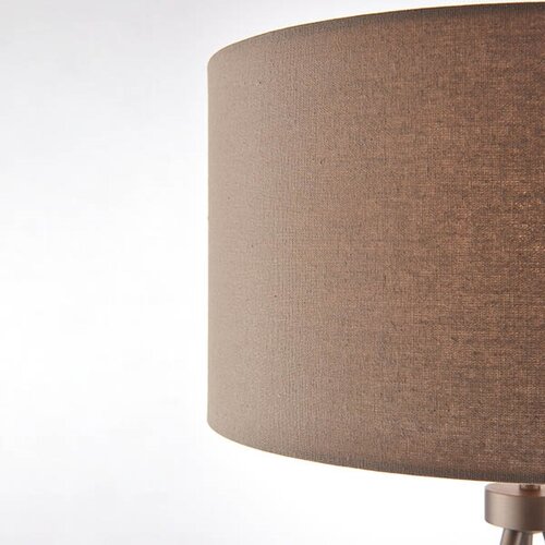  Endon 66986 - Stona lampa TRI 1xE27/40W/230V mesing/bež Slike