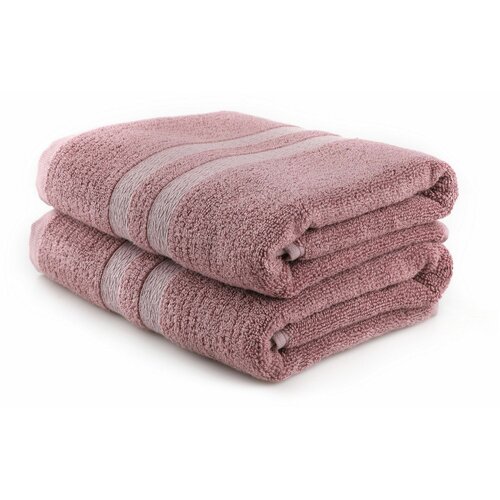 ayliz - lilac lilac bath towel set (2 pieces) Slike