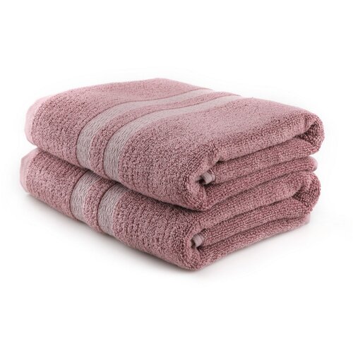  Ayliz - lilac lilac bath towel set (2 pieces) Cene