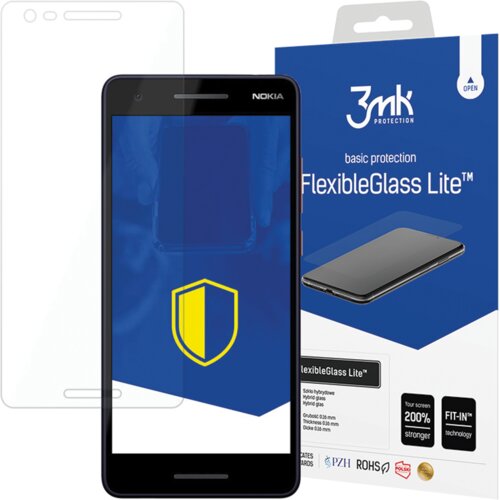 3mk NOKIA 2.1 - FLEXIBLEGLASS LITE, (22002435) Slike