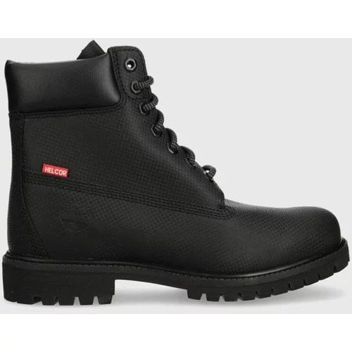 Timberland Usnjeni piščančki 6in Premium Boot moški, črna barva, TB0A5V4W0011