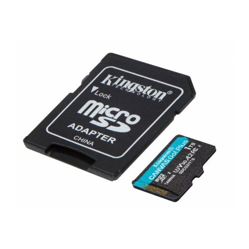 Kingston memorijska kartica U3 V30 microsdxc 1TB canvas go plus 170R A2 + adapter SDCG3/1TB Cene