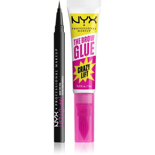 NYX Professional Makeup Lift &amp;amp; Snatch set za obrve Slike