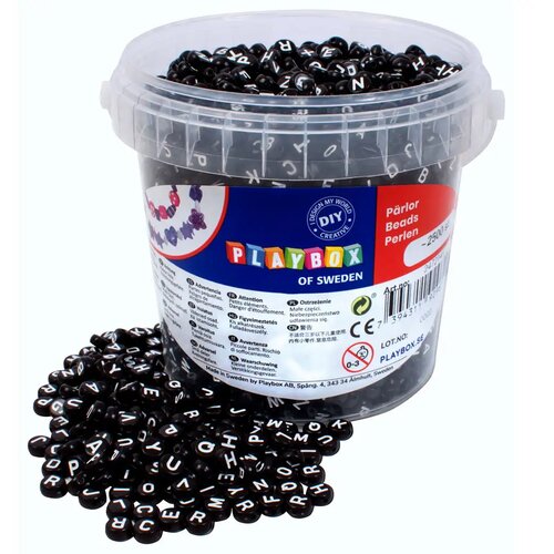Playbox Crni okrugli perle set od 2500 komada Cene