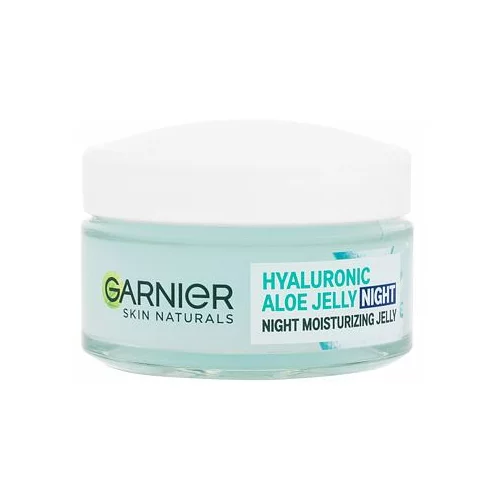 Garnier Skin Naturals Hyaluronic Aloe Jelly Night Moisturizing Jelly noćna krema za lice za sve vrste kože 50 ml za žene