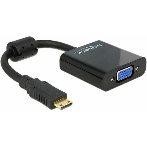 Delock adapter hdmi-c mini m - vga ž 65514 Slike