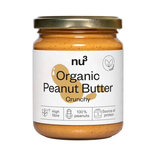 nu3 Organic Peanut Butter - Crunchy Cene