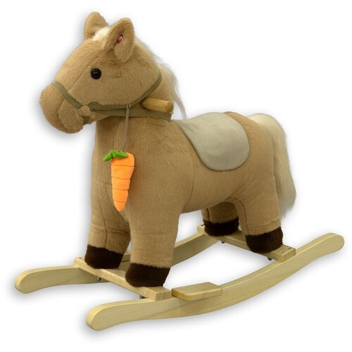 Bertonne konjić na ljuljanje Mini - Pony bež s mrkvom Cijene