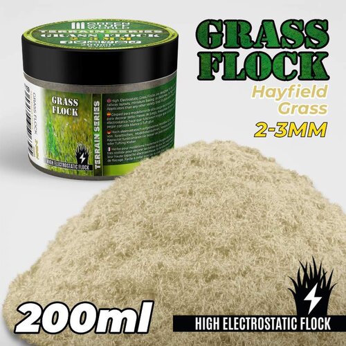 Green Stuff World Static Grass Flock Hayfield Grass | Statička trava 2&ndash;3mm seno livada 200ml Cene