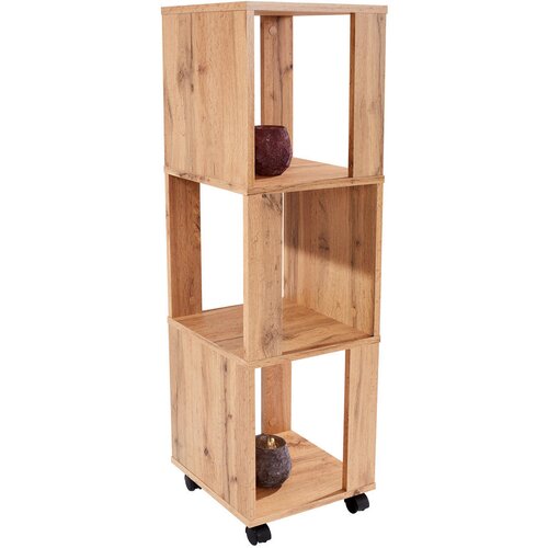 CARRYHOME regal 34/111/34 cm barve hrasta Cene
