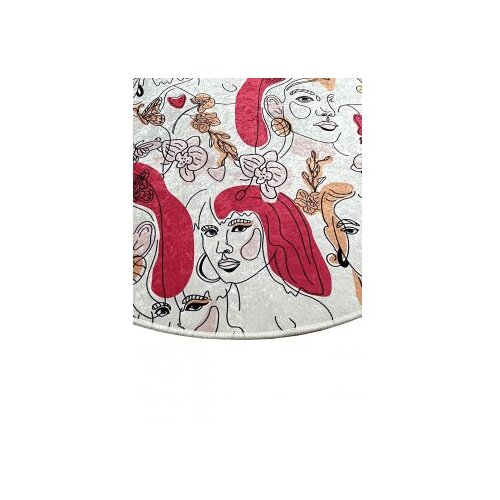 Lessentiel Maison Faccia prostirka za kupatilo, 100cm, šarena Cene