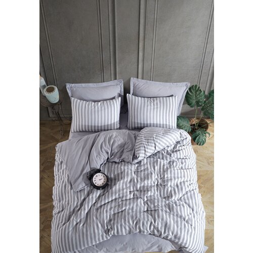 Aberto Design komplet posteljina Road Potlu, 200x220 cm, Svetlosiva Slike