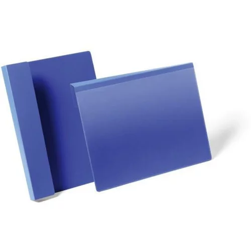 Durable Žepki z zavihki za označevanje A4 ležeči DU172307 modri, 50 kos