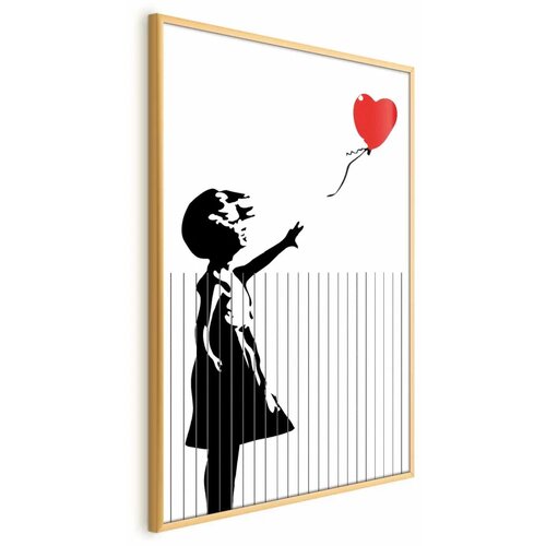  Plakat - Sliced Banksy 21x30 Zlatni okvir Cene