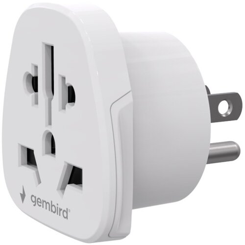 Gembird Travel adapter A-AC-USMINTF US suko 10A Slike